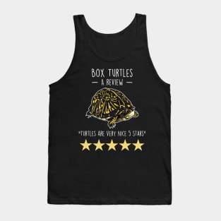 Box Turtle Review Tank Top